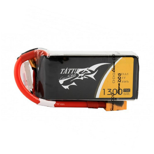 TATTU 1300mAh 11.1v 75C 3S XT60