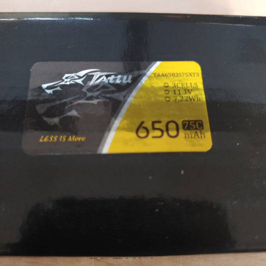 Tattu 650mAh 3S 75C XT30