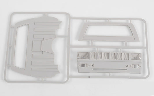 RC4WD Mojave II back panel and grill parts